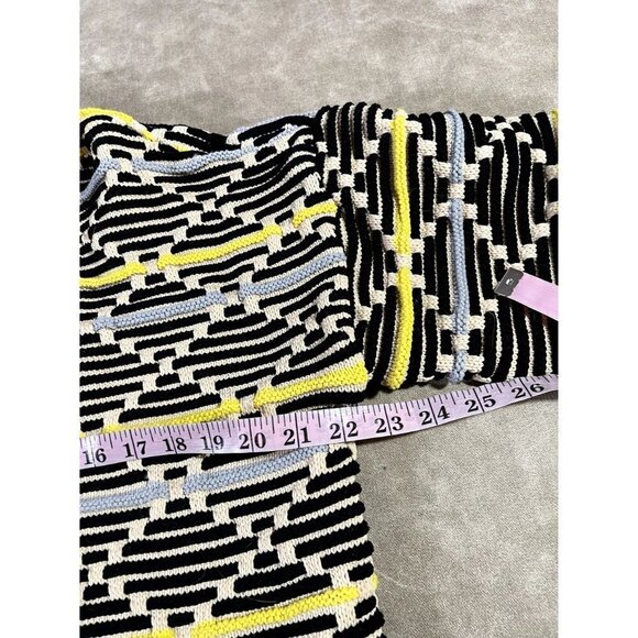 H&M Diamond Pattern 3D Women's Open Cardigan Sz S - Picture 5 of 8